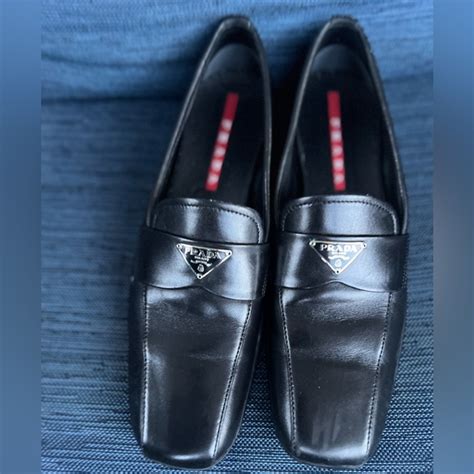 prada linea rossa black loafer|Prada Linea Rossa.